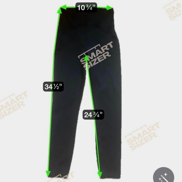 Outdoor Voices Freeform 7/8 High Waist Yoga Athletic Leggings Black NWT Size XS - Picture 6 of 6